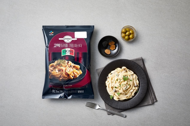 고메 트러플 크림 파스타. (사진=CJ제일제당)