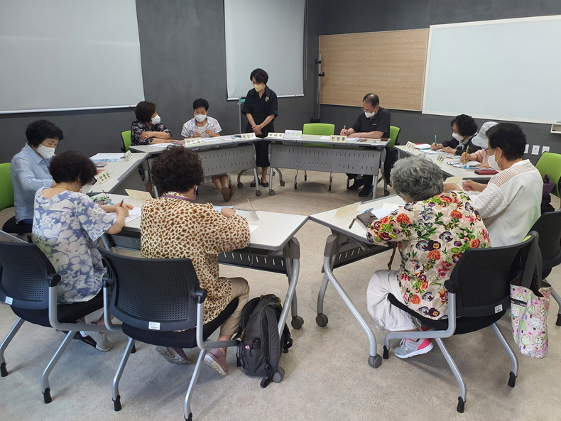 '사별노인 상담전문가' 대상 심화 보수교육. (사진=시흥시 제공)