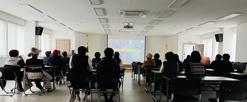 취약 어르신 동절기 안전관리와 건강교육. (사진=광주시 제공)