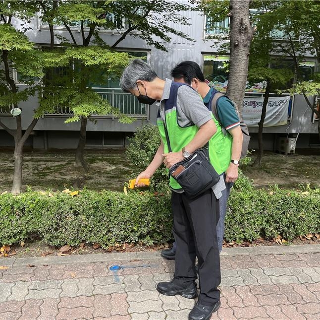 수원사업소 지열발생 점검 활동. (사진=한난 제공)