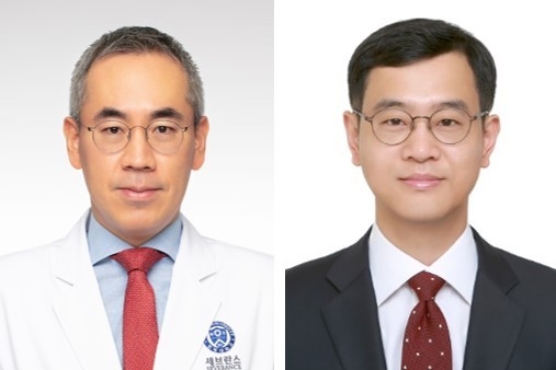 (왼쪽부터)강남세브란스병원 이비인후과 임재열 교수, 한림대학교 언어청각학부 이승진 교수. (사진=연세대 강남세브란스병원 제공)
