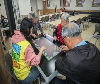 스마트경로당 동행단(양천구 신원경로당). (사진=서울시 제공)